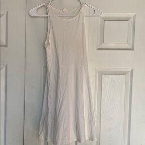 White Sleeveless Dress